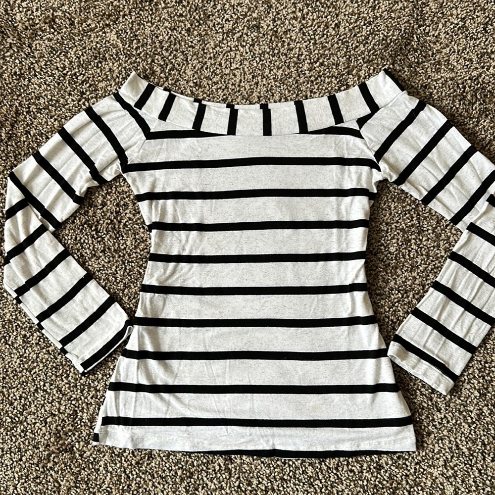 BOAT NECK TEE 7/8 sleeve